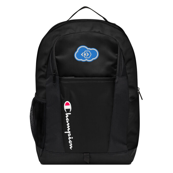 champion backpack black front 66bbbd1c39602