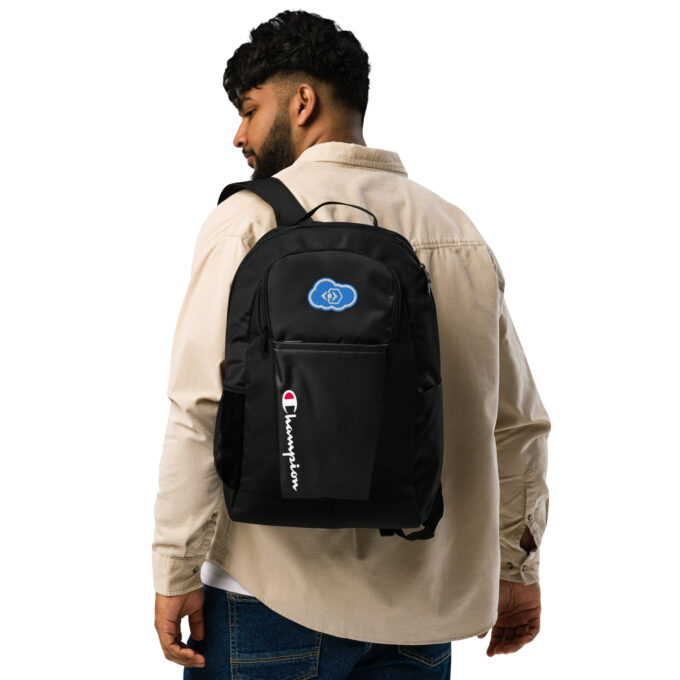 champion backpack black front 66bbbd1c3bc83