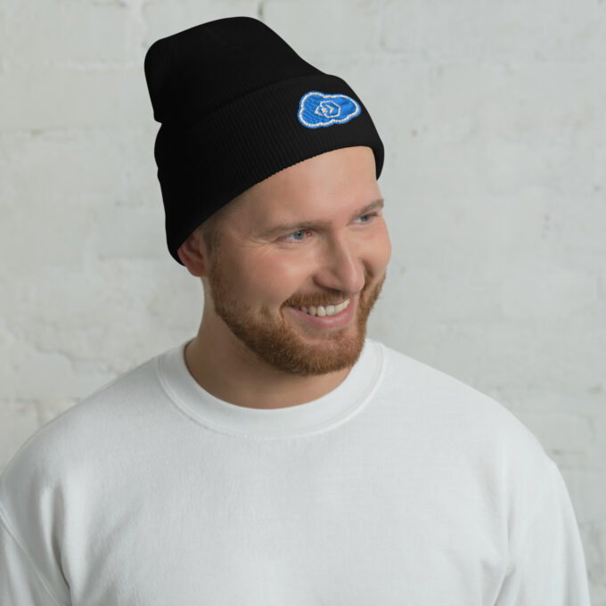 cuffed beanie black front 66bbba3618320