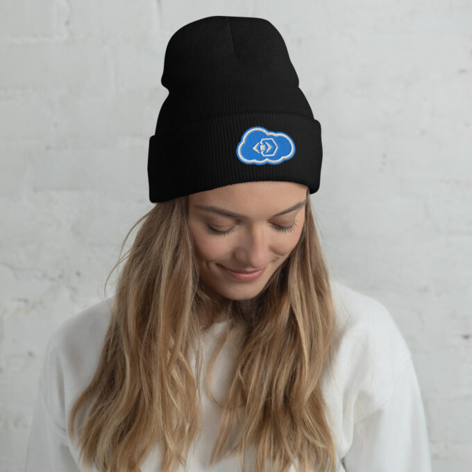 cuffed beanie black front 66bbba36183b0