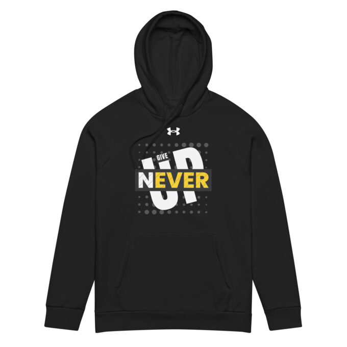 under armour hoodie black front 66bba24258186