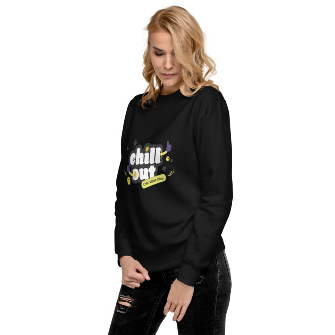 unisex premium sweatshirt black left front 66bbada21f290