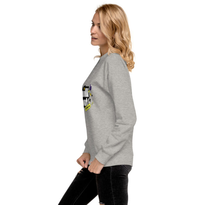 unisex premium sweatshirt carbon grey left 66bbada26844c