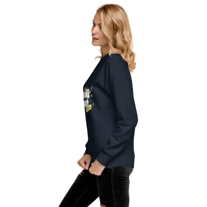 unisex premium sweatshirt navy blazer left 66bbada22676a